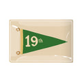 19th Hole Golf Decoupage Tray