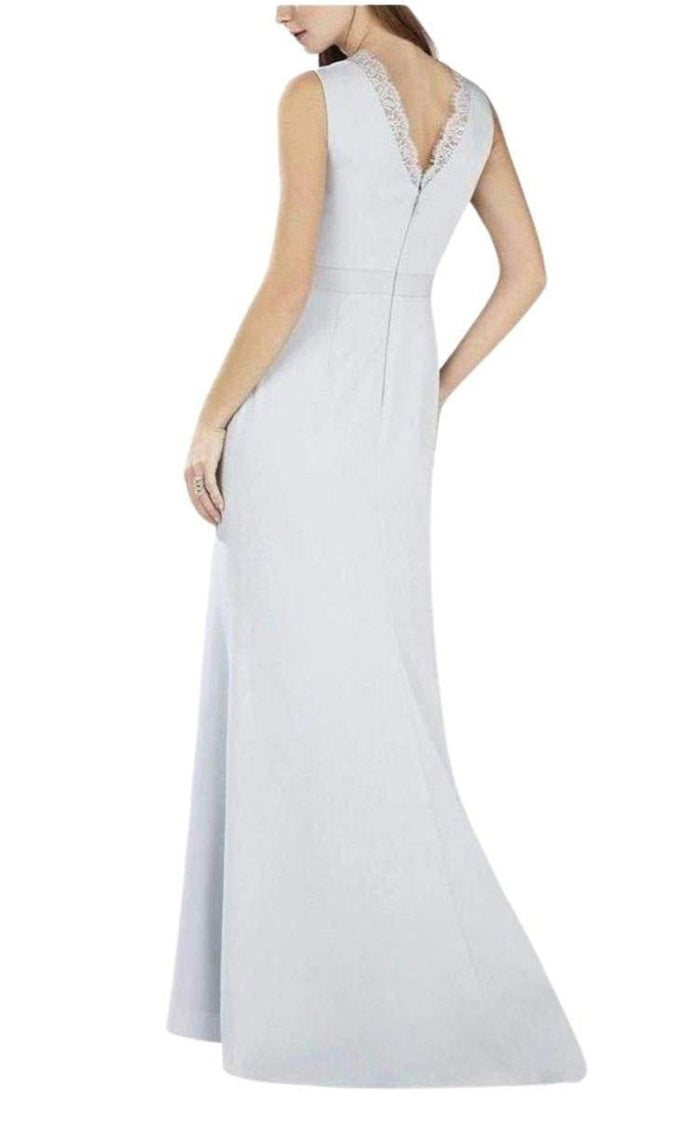 BCBGMAXAZRIA Alyza Deep V Lace Insert Dress - Runway Catalog