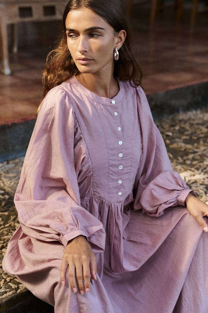 Anika Maxi Dress ~ Mulberry