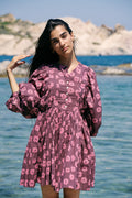 Anika Mini Dress ~ Pink Cosmos