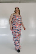 AZTEC PRINT JUMPSUIT - Love Marlow