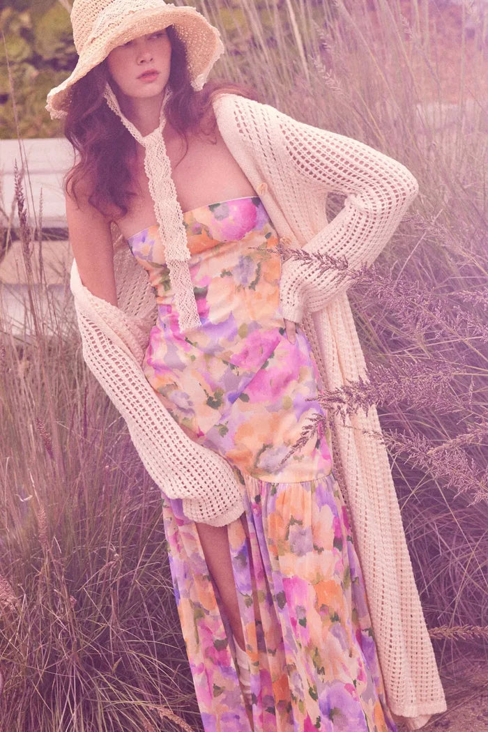 Beautiful Truth Crochet Knit Duster Cardigan - ShopPromesa
