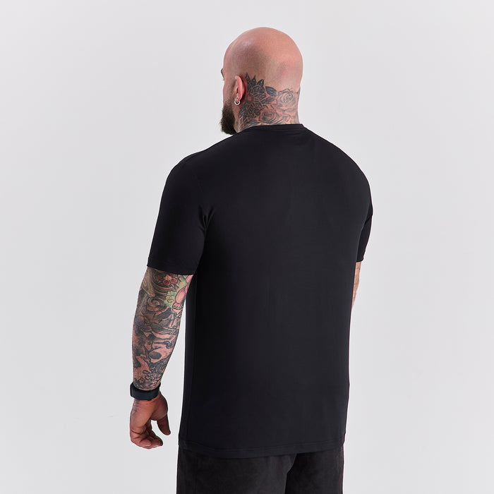 Black Active Crew Neck