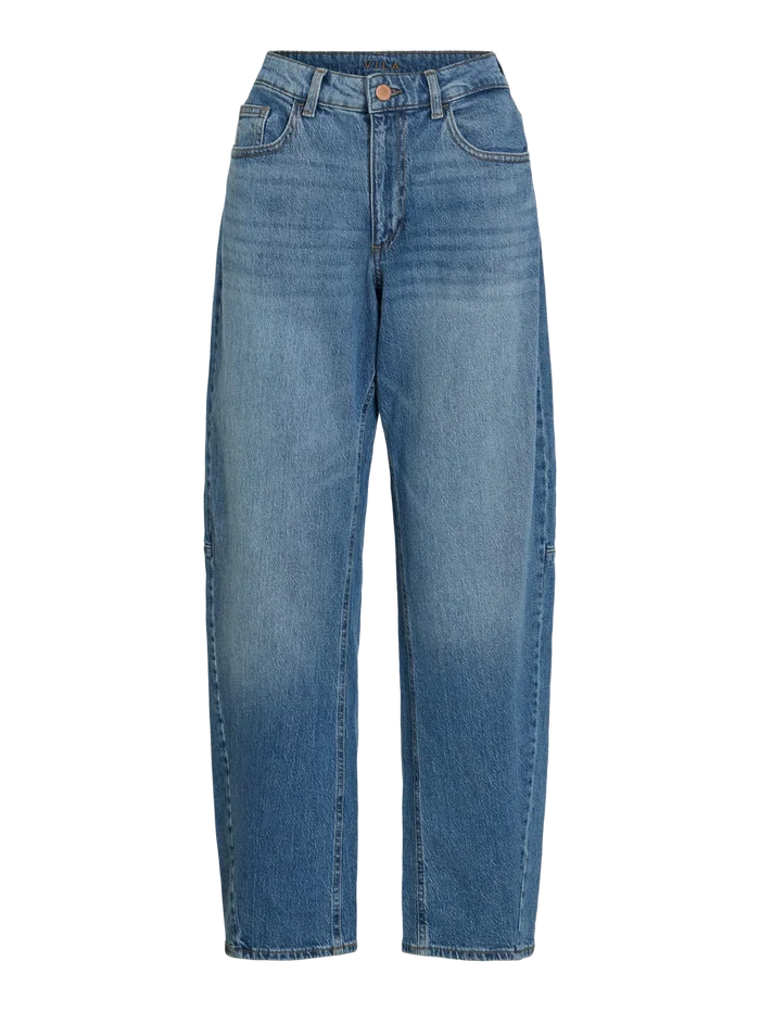 Brady Barrel Jeans (Medium Blue/Wash)