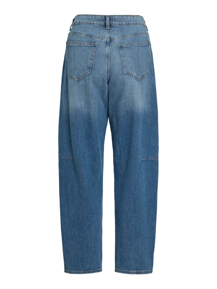 Brady Barrel Jeans (Medium Blue/Wash)