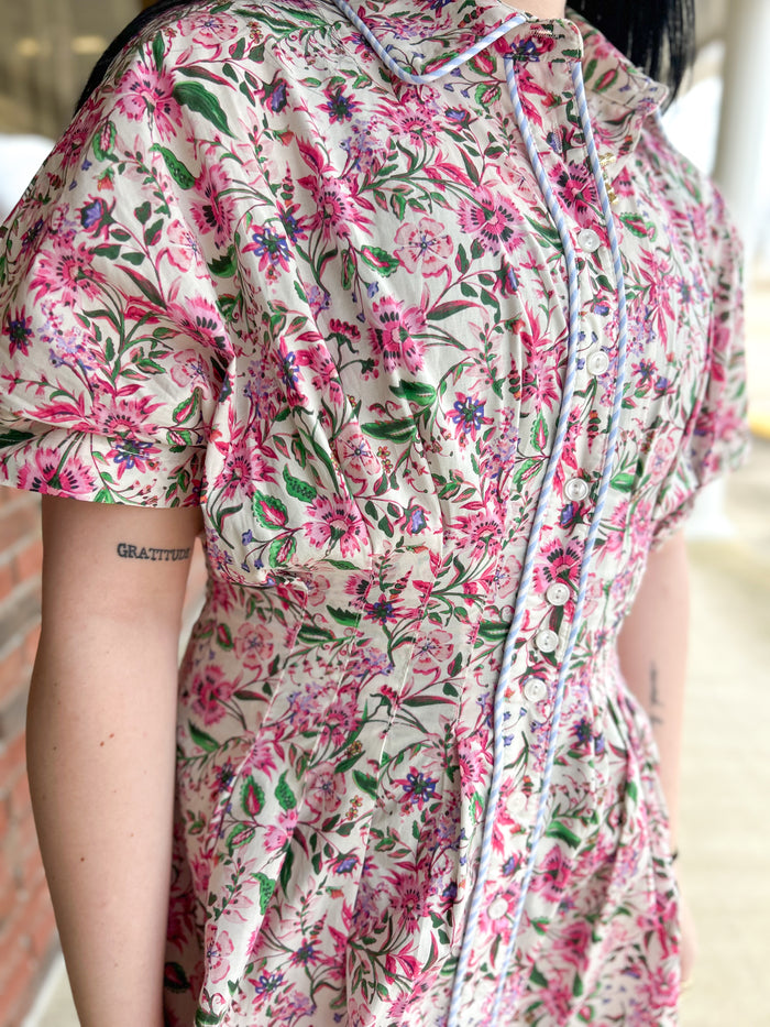 Brand New Day Button Down Mini Dress