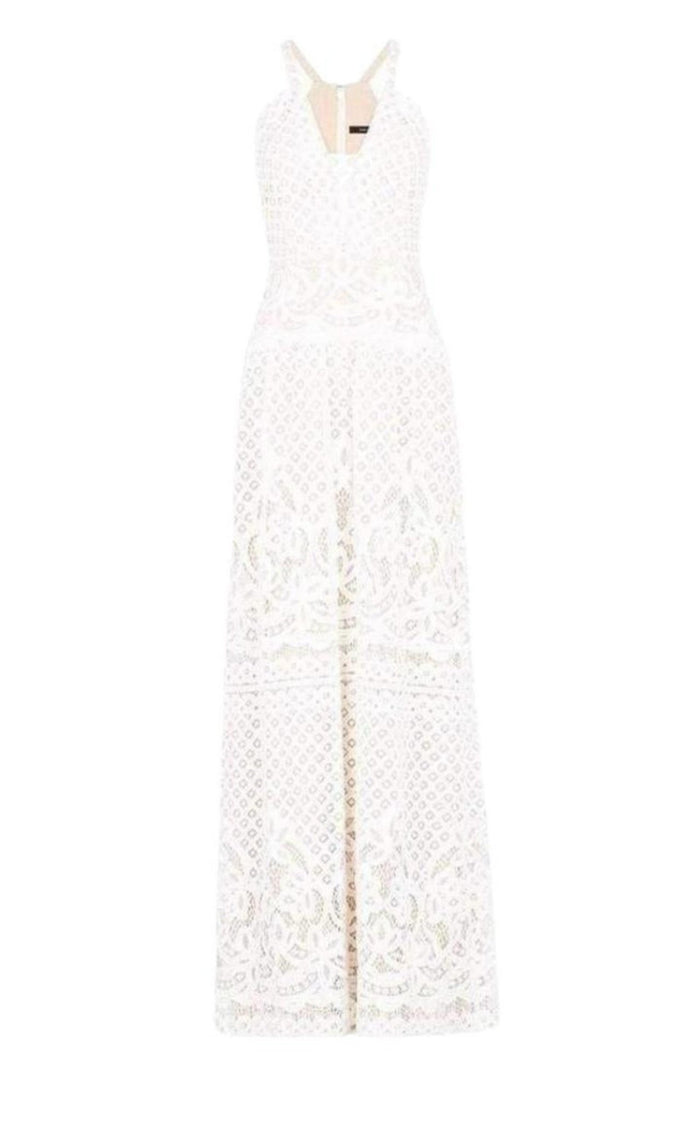 BCBGMAXAZRIA Christel Floral Lace Gown - Runway Catalog