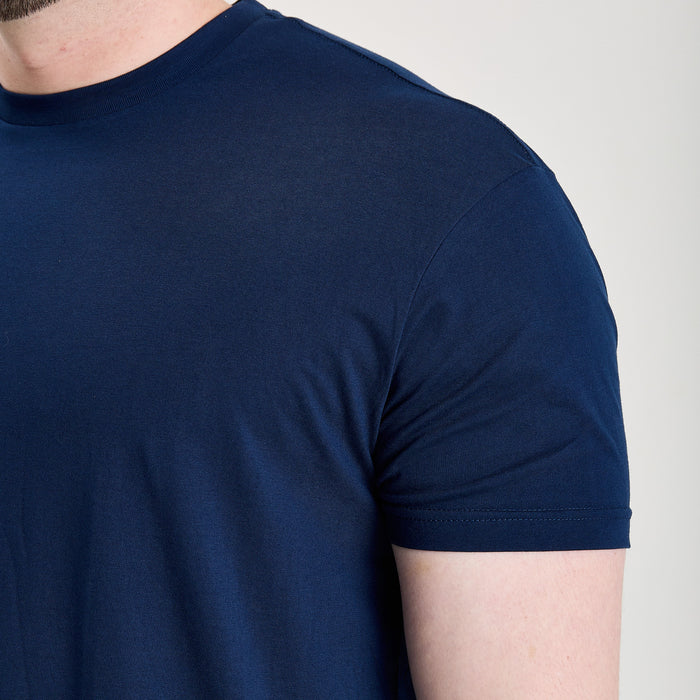 Deep Blue Crew Neck