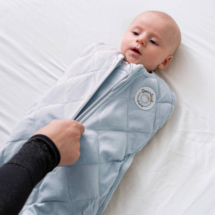 Dreamland Baby Sky Blue Weighted Sleep Swaddle