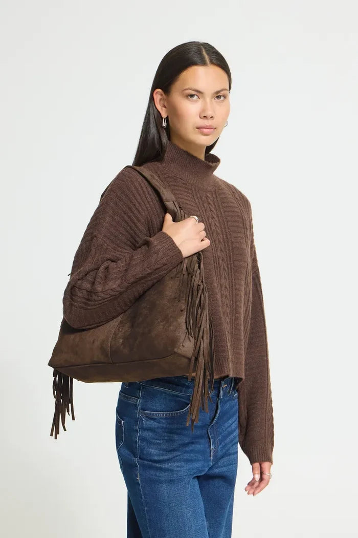 Elba Shoulder Bag (Coffee Bean)