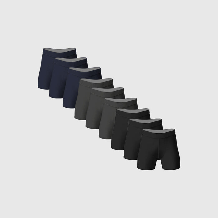 Essentials Boxer Briefs 9-Pack