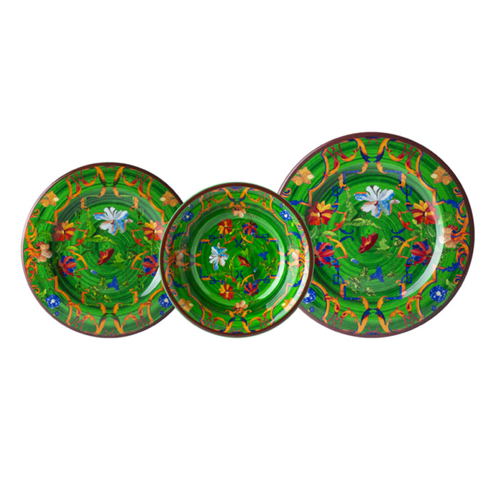 Firenze Melamine Bowl, Green