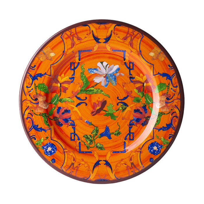 Firenze Melamine Dinner Plate, Orange
