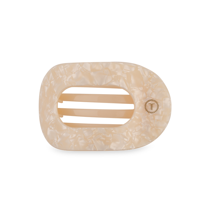 Flat Round Hair Clip | Medium | Soft Surf