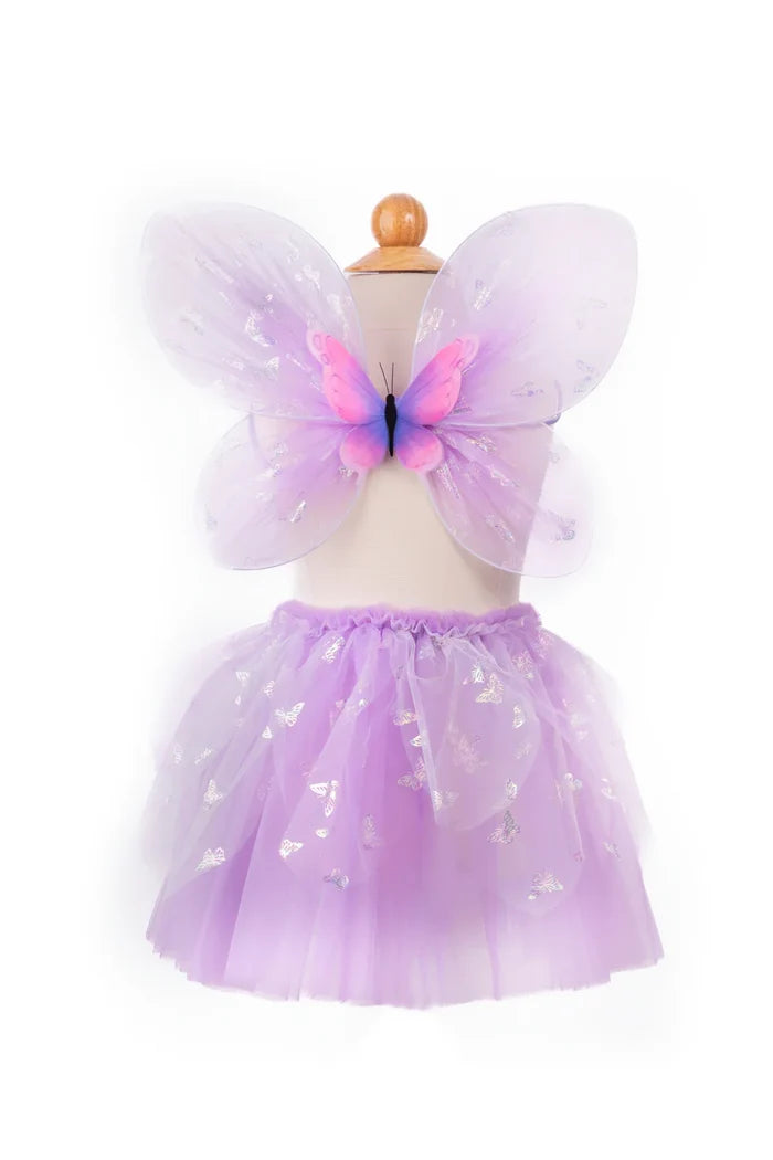 Flutter Butterfly Skirt & Wings - Purple
