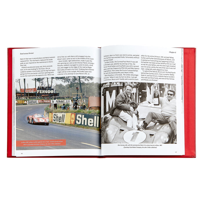 Ford Versus Ferrari, Leather Bound