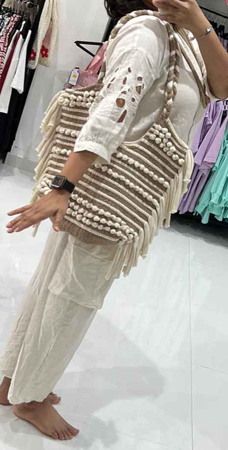 Fringe bohemian bag