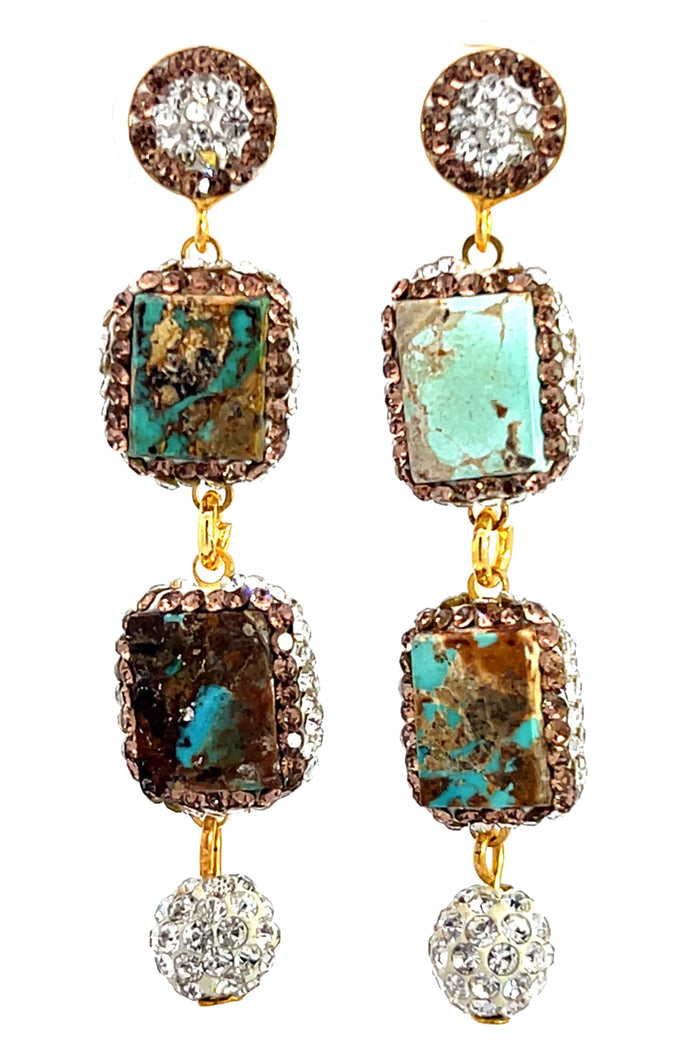 Turquoise Gold Clear