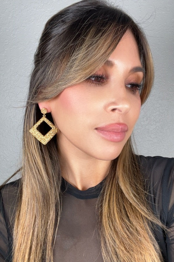 Style the Geometric 925 Sterling Silver Crystal Earring exclusively at Born To Glam