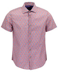 GEORGE MUD GEO CORAL MENS PRINTED SHIRT