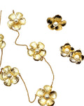 Style the Gold Brass Cultured Pearl Necklace Set exclusively at Born To Glam
