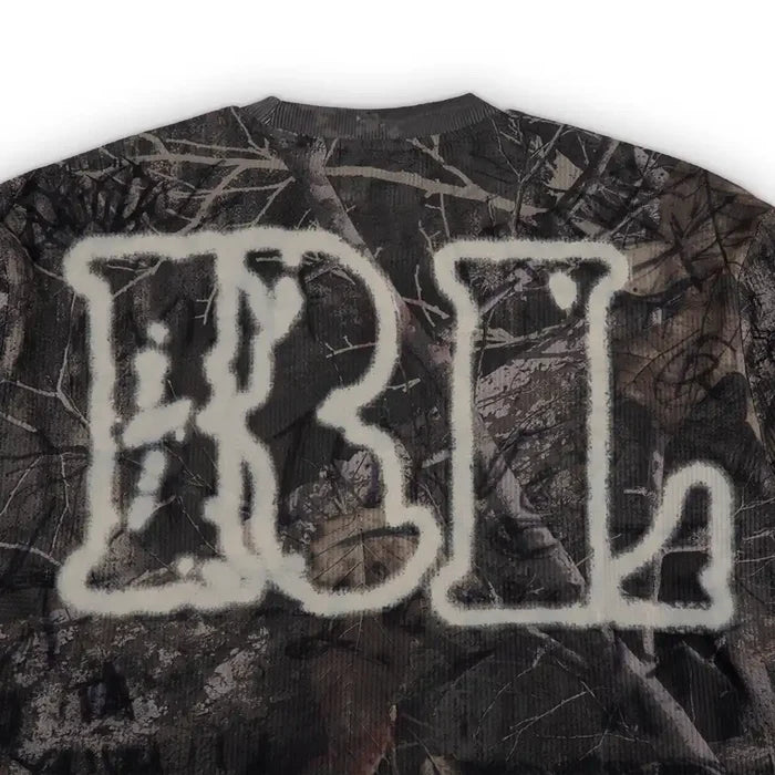 Gothic Flame Long Sleeve Thermal 'Camo'