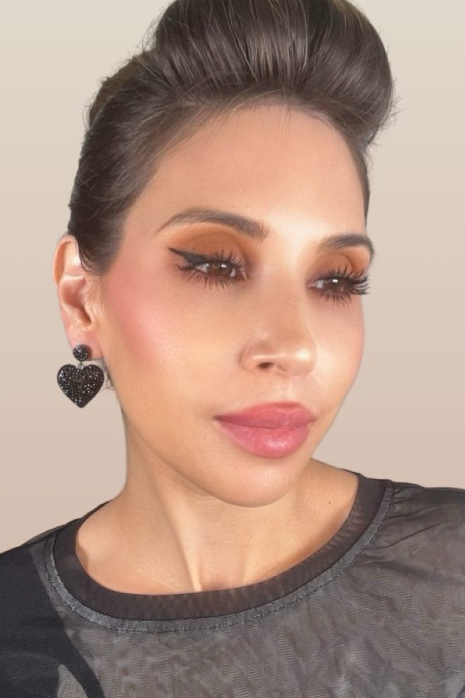 Style the Heart Crystal 925 Sterling Silver Earrings exclusively at Born To Glam
