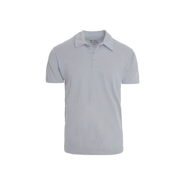 Heather Grey Polo