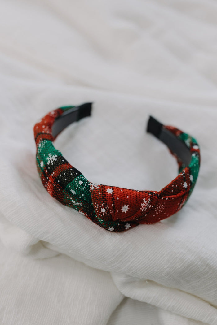 HOLIDAY HEADBAND IN MAPLE LEAF - Love Marlow