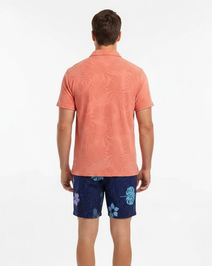 JOHNNY FARM FLORAL TERRY CORAL