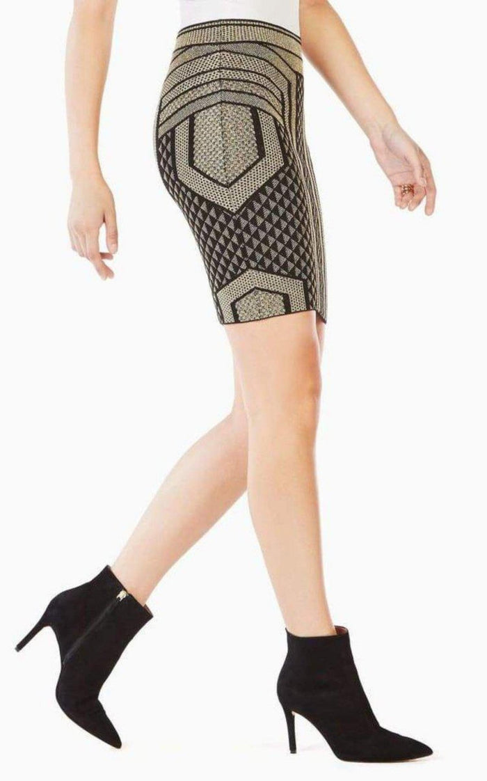 BCBGMAXAZRIA Josa Metallic Pencil Skirt - Runway Catalog