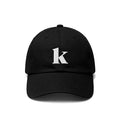 K Logo Curved Cap 'Black'