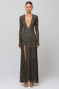 This is an image of Kate Dress in Celeste - RESA featuring a model wearing the dress