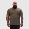 Khaki Pocket Crew Neck