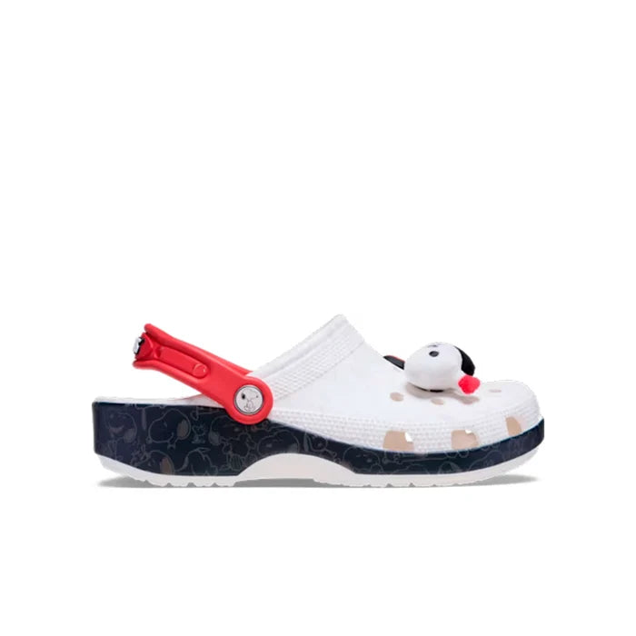 Kids Peanuts Classic Clog 'White Red'