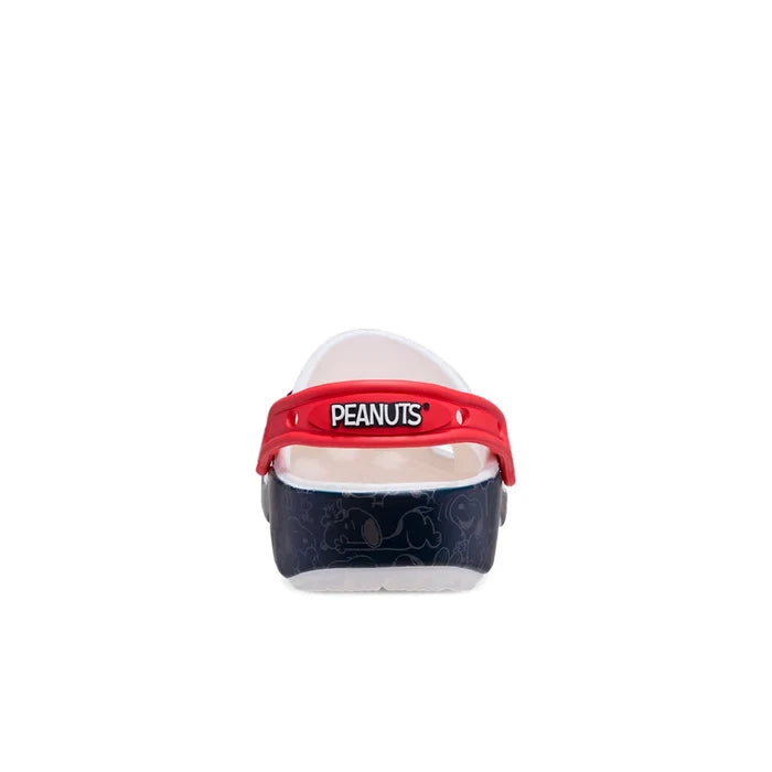 Kids Peanuts Classic Clog 'White Red'