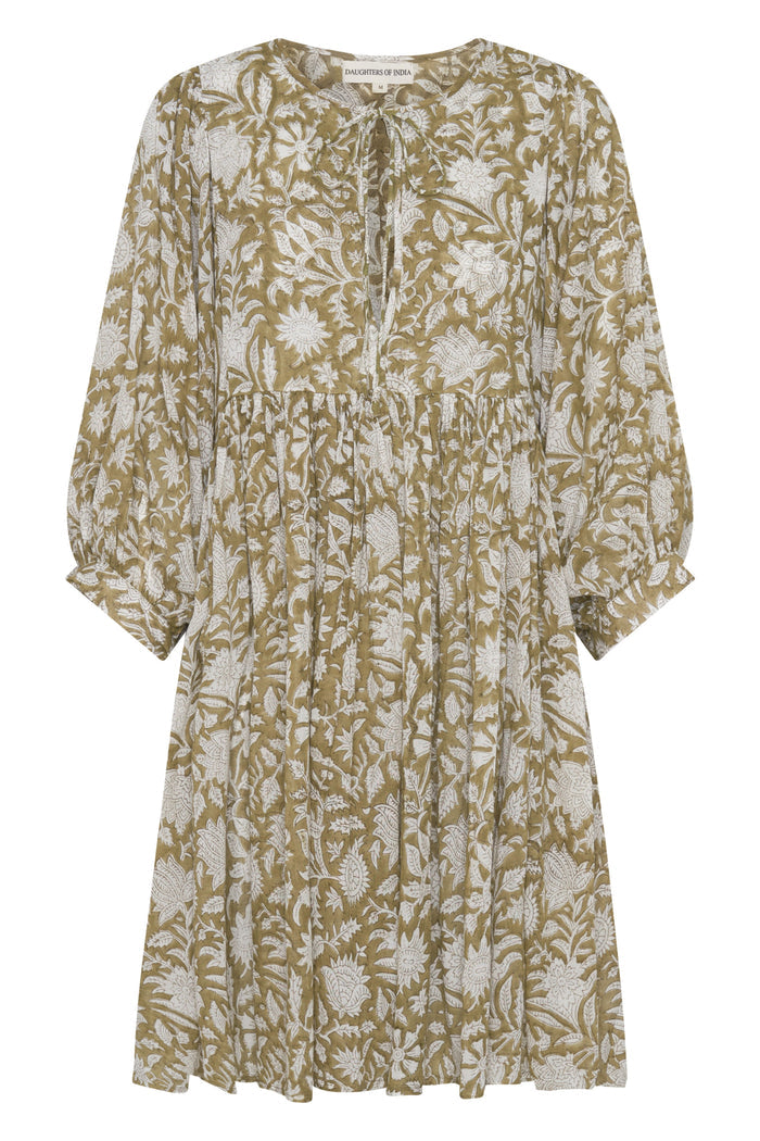 Kyra Mini Dress ~ Olive
