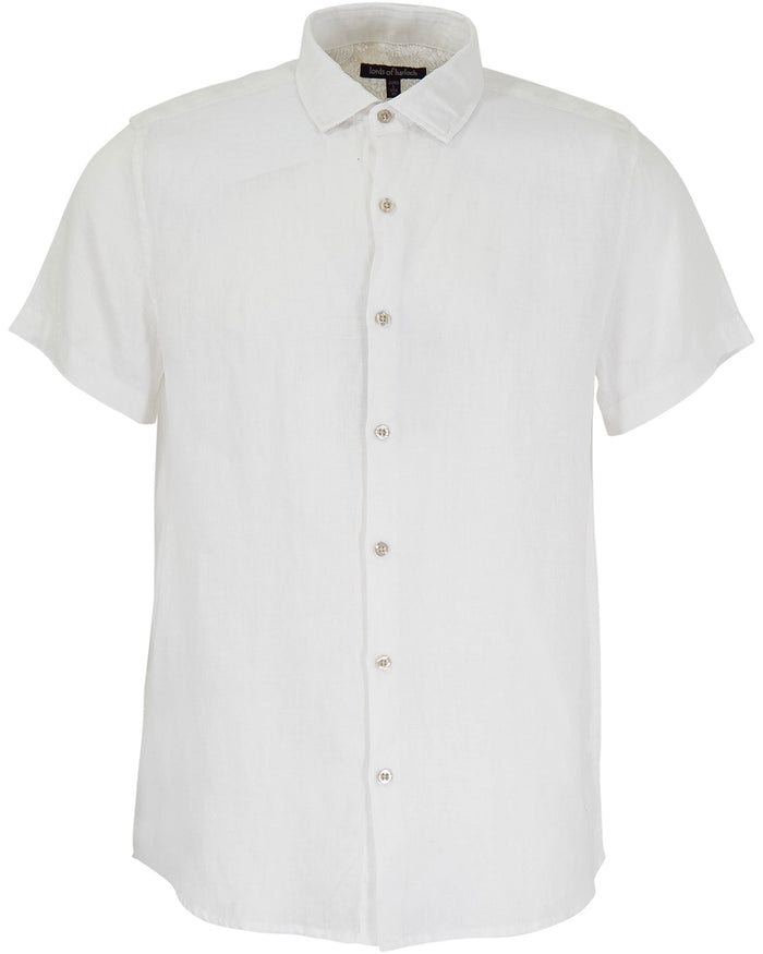 LOIC LINEN SHIRT - WHITE