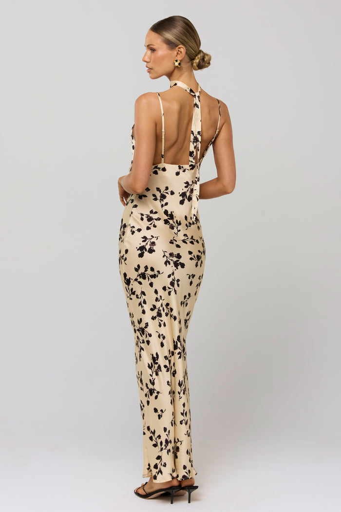 Madeline Dress in Black Dahlia
