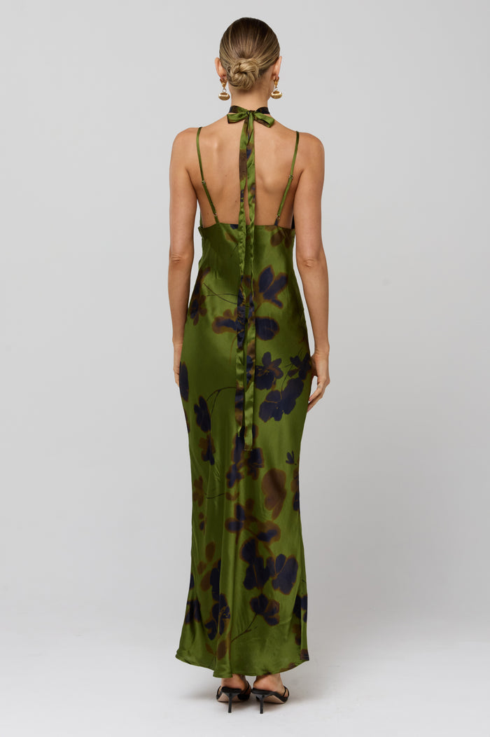 Madeline Dress in Evergreen