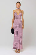 This is an image of Madeline Dress in Lauper - RESA featuring a model wearing the dress