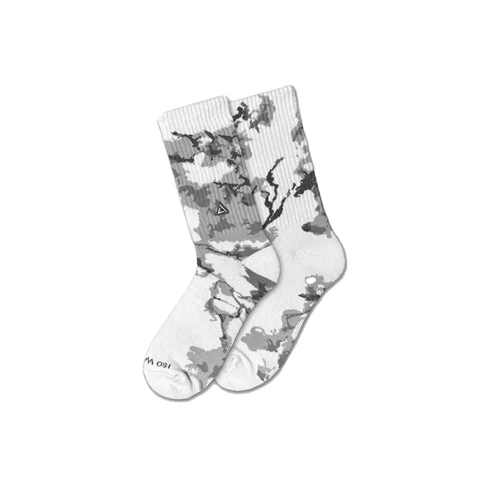 Marble Socks 'White Carrara'