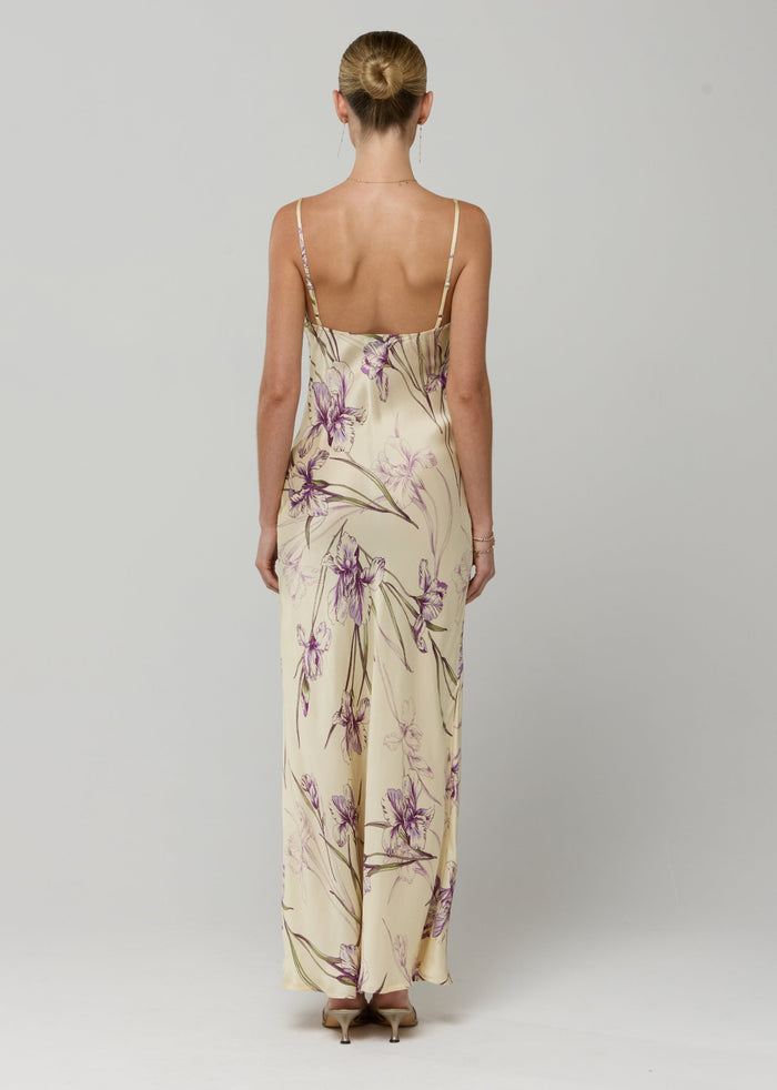 This is an image of Micah Dress in Fern - RESA featuring a model wearing the dress