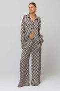 This is an image of Miley Set in Mosaic - RESA featuring a model wearing the dress
