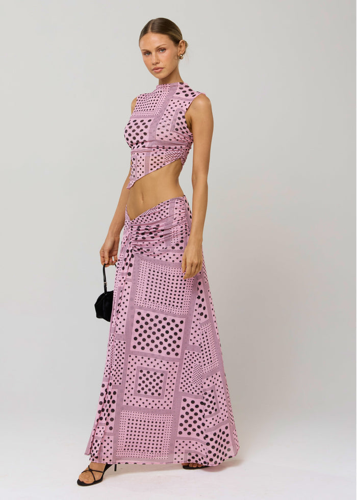 This is an image of Minka Top in Lauper - RESA featuring a model wearing the dress