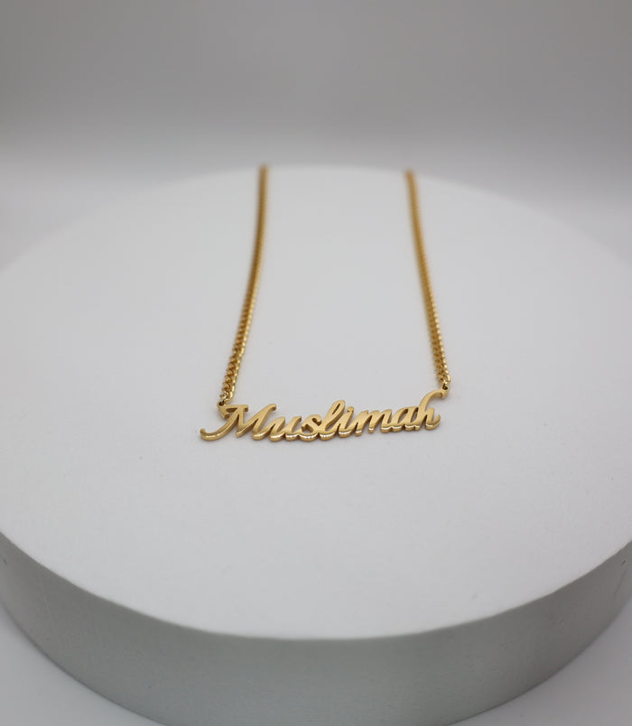 Muslimah Choker | Gold