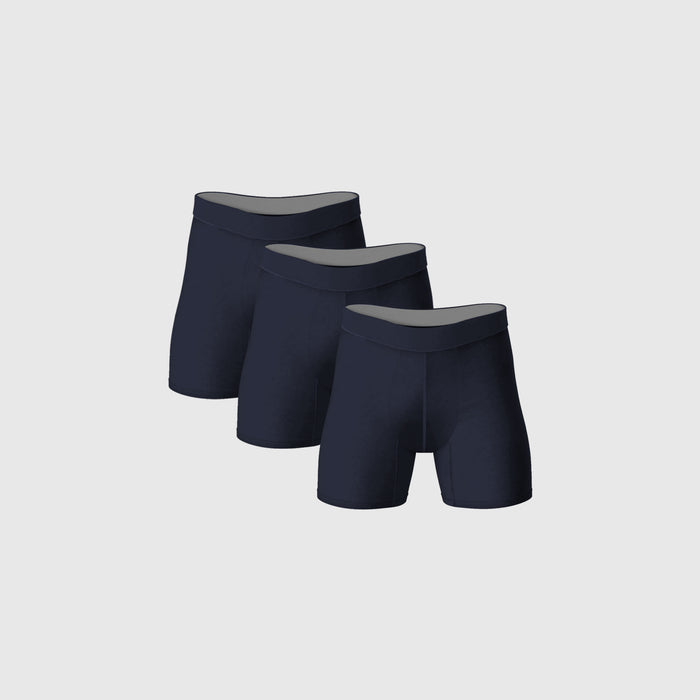 Navy Boxer Briefs 3-Pack