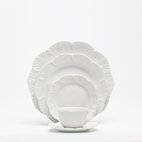 Ocean White Dinner Plate