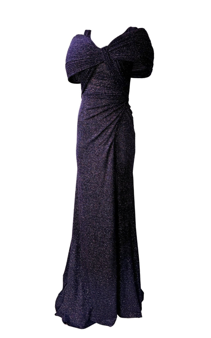 Cult Moda Off - shoulder Sparkling Prom Gown Party Dress - Runway Catalog