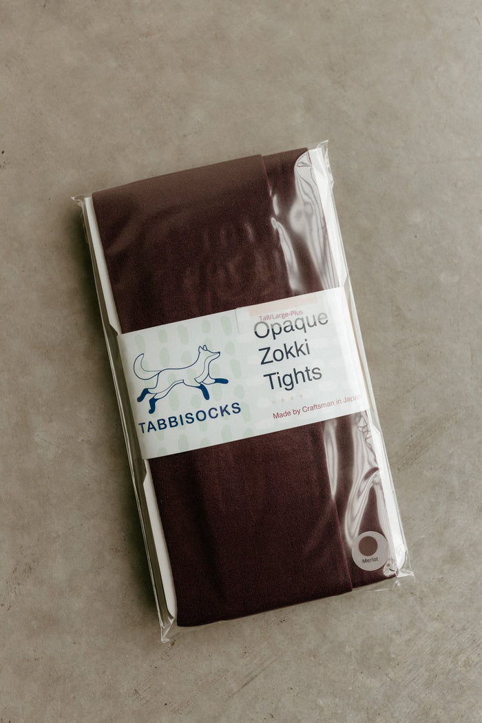 OPAQUE TIGHTS IN SUGAR PLUM - Love Marlow
